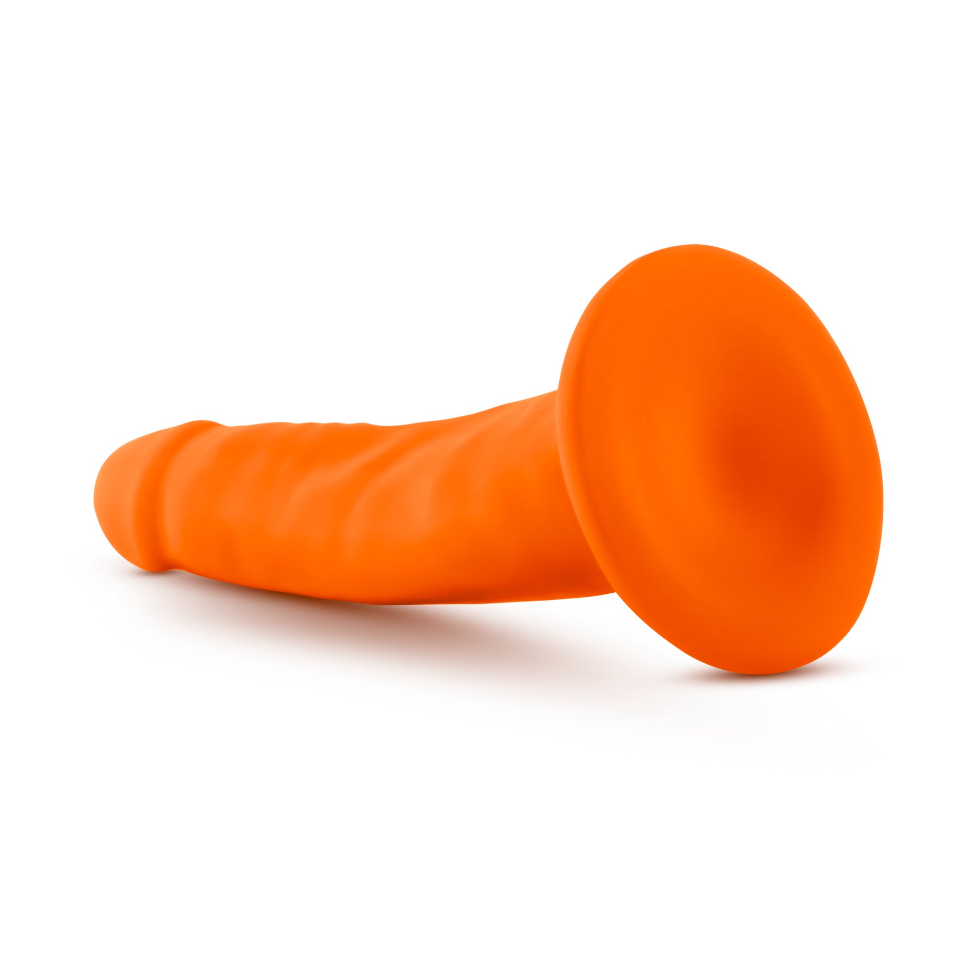 Neo - 6" Dual Density Cock - Neon Orange - K. P.
