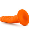 Neo - 6" Dual Density Cock - Neon Orange - K. P.