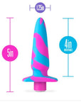 Avant - Vibrotize Vibrating Plug - Fuchsia - K. P.