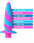 Avant - Vibrotize Vibrating Plug - Fuchsia - K. P.