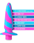 Avant - Vibrotize Vibrating Plug - Fuchsia - K. P.