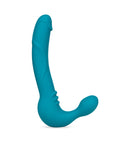 Temptasia - Luna Strapless Silicone Dildo - Teal - K. P.