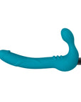 Temptasia - Luna Strapless Silicone Dildo - Teal - K. P.