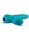 Temptasia - Luna Strapless Silicone Dildo - Teal - K. P.