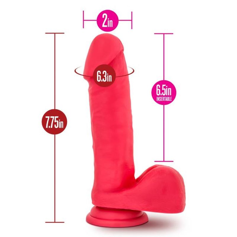 Ruse - Big Poppa Dildo - Cerise - K. P.