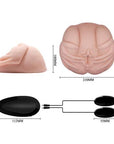 Vagina and Anal Masturbator - Hands-On - Flesh - K. P.