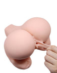 Vagina And Anal Masturbator - All Fours - Flesh - K. P.