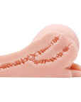 Vagina And Anal Masturbator - All Fours - Flesh - K. P.