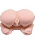 Vagina And Anal Masturbator - All Fours - Flesh - K. P.