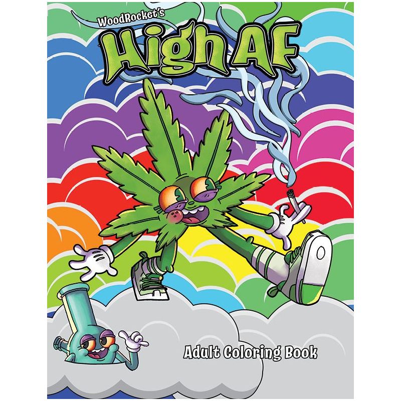 High AF Colouring Book - K. P.