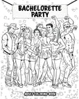 Bachelorette Party Colouring Book - K. P.