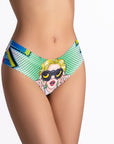 Comics Curios Girl Slip - Multi Coloured - K. P.