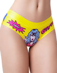 Comic Fans Yellow Slip - Multi Coloured - K. P.