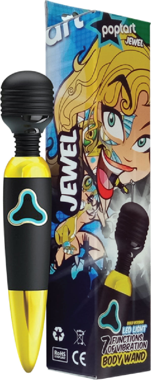 Body Wand - Poptart Jewel - Black & Gold - K. P.