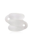 Triple Stack Cock Ring - Clear - K. P.