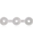 Triple Stack Cock Ring - Clear - K. P.