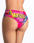 Comics Relax Girl Slip - Multi Coloured - K. P.