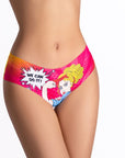 Comics Strong Girl Slip - Multi Coloured - K. P.