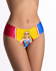 Comics Wonder Girl Slip - Multi Coloured - K. P.