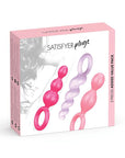 Satisfyer Plugs - Booty Call - Mixed Colours - K. P.