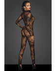 Long Tulle Overall with 3 Way Zipper - Black - K. P.