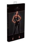 PVC Overall with 2 Way Zipper - Black - K. P.