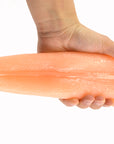 Tongue Shape Anal Plug - Flesh - K. P.