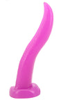Tongue Shape Anal Plug - Purple - K. P.
