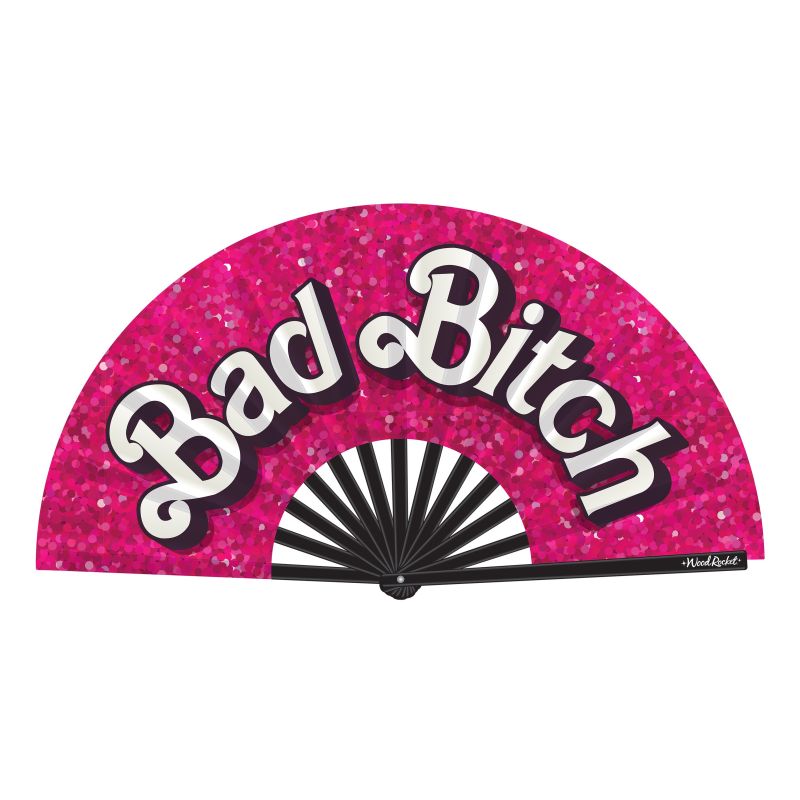 Bad Bitch Folding Fan - K. P.