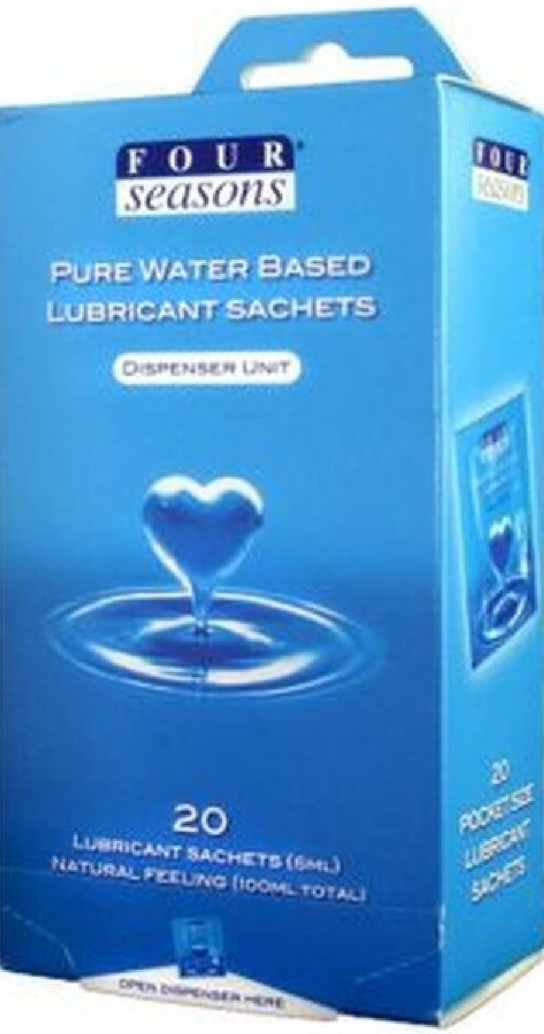 20PK Water Based Lube Sachets (5ML) - K. P.