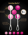 Gvibe - Geisha Balls 3 - Sugar Pink - K. P.