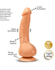 Gvibe - Greal MINI with Suction Cup - Flesh - K. P.