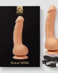 Gvibe - Greal MINI with Suction Cup - Flesh - K. P.