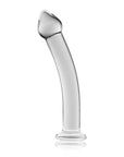 Glass Romance - 3 Dildo 7.5" - Clear - K. P.