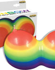 Rainbow Jumbow Boobie Candle - K. P.