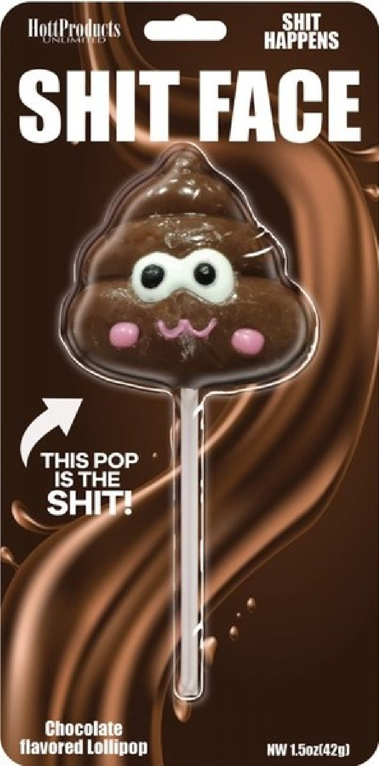 Shit Face Chocolate Lollipop - K. P.