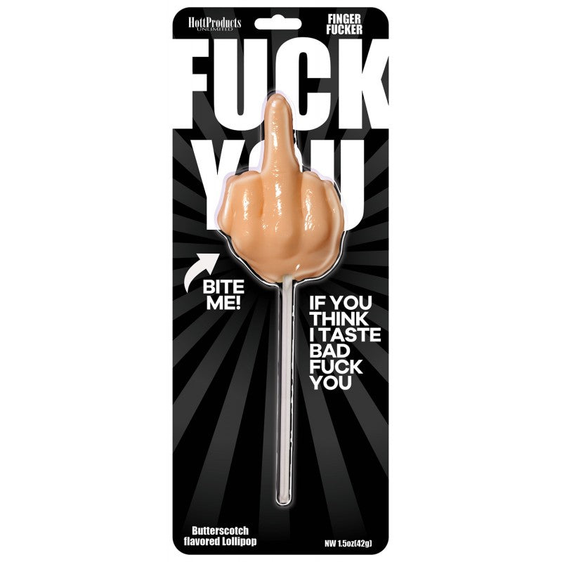 Fuck You Finger Fucker Lollipop - K. P.