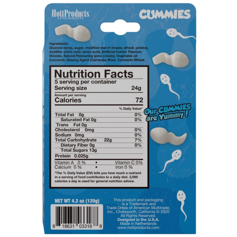 Cummies Sperm Shaped Gummies - K. P.