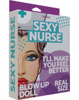 Sexy Nurse Inflatable Doll - K. P.