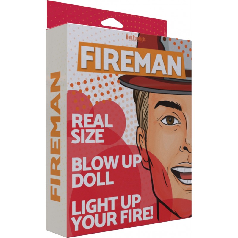 Fireman Inflatable Doll - K. P.