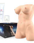 Jessica Hand Held Torso Masturbator - Flesh - K. P.