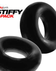 Hunkyjunk - Stiffy 2 Piece Bulge Cockrings - Tar Ice - K. P.