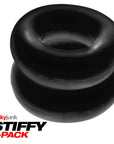 Hunkyjunk - Stiffy 2 Piece Bulge Cockrings - Tar Ice - K. P.