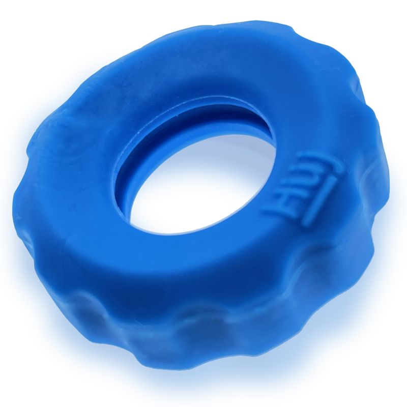 Hunkyjunk - Super HUJ 3 Pc Cockrings - Teal Ice - K. P.