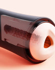 Inscup USB Heating Masturbator - Black - K. P.