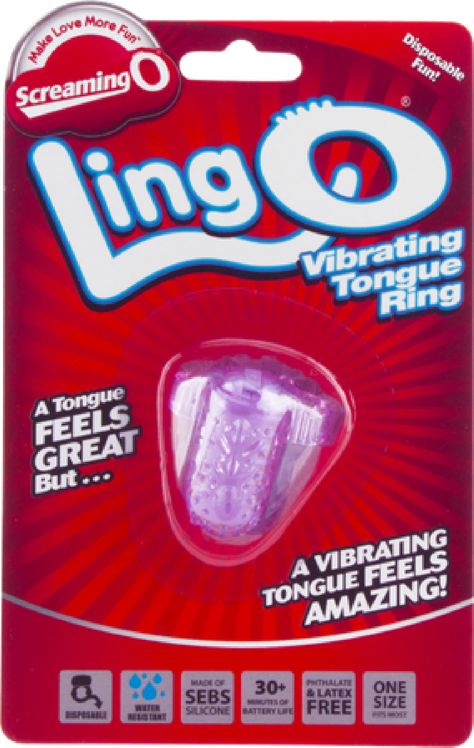 Tongue Vibe - Ling O - Lavender - K. P.