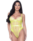 High Leg Star Teddy - Lime - K. P.
