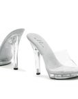 Slip On Sandal 5 Inch - Clear - K. P.