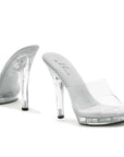 Slip On Sandal 5 Inch - Clear - K. P.