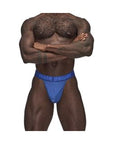 Sexagon - Micro V Thong - Blue - K. P.